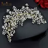 Wedding Hair Jewelry A328 Rhinestone Bridal Silver Headband Crystal Accessories Women Band Bridesmaid Head T220907