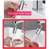 Rubinetti del lavandino del bagno Rotazione di 720 gradi Filtro antispruzzo universale Rubinetto Testa dello spruzzatore Rubinetto della cucina Ugello Adattatore per prolunga del lavabo