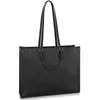 حقيبة مصممة للنساء أحادية السوداء أحاديات Onthego GM MM أكياس لويز ليدي Viuton حقيبة اليد محفظة الكتف Crossbod