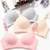 Intimo premaman Reggiseno per allattamento in pizzo Reggiseno per allattamento senza fili Reggiseno per allattamento al seno per donne incinte Gravidanza Seno Taglia unica Biancheria intima per dormire 20220908 E3