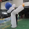 Free Ship Outdoor Activities 2.5m 3m 4m Giant Inflatable TaeKwonDo Boxing Man Cartoon for Sale