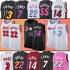 Jimmy Butler 22 Basketball Jerseys Dwayne Dwyane 3 Wade Tyler Herro Bam Adebayo Kyle Lowry 2022 2023 Men Jersey