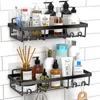 Salle de bain mural étagère de savon shampooing cosmétique étagère de douche de rangement de rangement de rangement de salle de bain wc accessoires de salle de bain rangement 4885 Q2