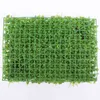 Finto verde floreale 40X60 cm Piante artificiali Fiori Decorazione della parete Falso tappeto di erba in plastica Tappeto da prato planta sfondo artificiale per hotel di nozze J220906