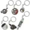 Keychains L Red Sier Rotor Brake Keychain Motivdel Bil Present Key Chain Ring Drop Delivery 2022 Yydhome Amz15