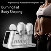 EMSlim NEO Machine de sculpture portable Hiemt Body Contouring 4 poignées EMS Stimulateur musculaire électromagnétique Réduction de la cellulite Butt Lift Fat Removal Machine