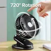 Electric Fans Joyroom Mini Fan Fan USB قابلة لإعادة الشحن على مروحة كهربائية صامتة للمنزل ، مكاتب مكتب عربات الأطفال ، طاولة تبريد المعجبين T220907