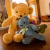 Christmas Teddy Bear Plush Toy 35cm Stuffed Animals Toy Playmate Soothing Doll Kids Toys Birthday Gifts 87