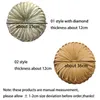 CushionDecorative Pillow Round Chair Cushion PP Cotton Pumpkin Seat Cushion For Patio Home Car Office Floor Pillow Insert Filling Memory Foam Tatami 220908