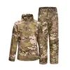 Shooting Shirt Pants Set Battle Dress Tactical BDU Combat Children Clothing Camouflage Adult Uniform NO05-030B