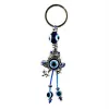 Nyckelringar l Evil Eye Keychain Charm Holder för kvinnor och män Lycka till Colorf Protection AMET Keys Drop Delivery 2022 Yydhome Amqoo