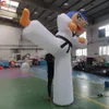 Activités de plein air de bateau gratuit 2,5 m 3 m 4 m gonflable géant TaeKwonDo Boxing Man Cartoon à vendre