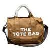 Marc The Tote Bag Wysoka jakość torebka na płótnie Wyjmowane szerokie pasek zamek błyskawiczny