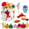 Dog Toys Chews 10/20/50 Pack Squeaky Plush Games Cute for Small Medium Fleece Wholesale 220908