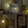 Decorazione per feste Star Night Light Plug-in Wall Home Camera dei bambini Dormire Comodino Decorativo Spina europea/americana