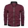 Vestes pour hommes Bomber Jacket Hommes Plus Taille 6XL Casual Male Streetwear et Manteaux Bomber Jacket Simple British Style Man Coat 220908