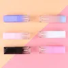 5 ml Gradient Färgförpackningsflaskor Lipglans Plast Tom Clear Tube Eyeliner Eyelash Container Färgglada DIY Kosmetiska behållare