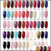 Nagelgel 100% gloednieuwe gel nagellak afweekt 403colors 15 ml 12 stks lot voor salon nagel272q drop levering 2021 Health Beauty Art Topt Dhvia