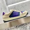 2021 Topkwaliteit Designer Stripe schoenen mode vuile lederen veter tennisschoen stof lage top canvas sport casual mannen dames screener webb