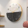 Wall Clocks Quiet Modern Metal Watch Nordic Design Bedroom Free Shiping Home Klok Woonkamer Accessories