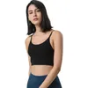 Completo da yoga Reggiseno sportivo estivo Bellezza da donna Indietro Kink Fitness Gilet con tracolla sottile Corsa antiurto a resistenza media