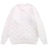 Erkek Sweaters Dövülebilir Harajuku Bahar Sweaters Jacquard Kafes Ayı Örme Kazak Külot Erkek Kadın Sokak Giyim Gevşek Mavi Örgü T220906