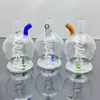 Glass Bowl Pipes Male Joint Colour Funnel Bowls Smoking New hand-made Panlong glass water bottle sending pot accessories