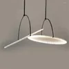 Lampade a sospensione Europa Nordic Lampada a Led in ferro E27 Light Kitchen Dining Bar Hanglamp Ring Hanging Room