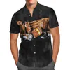 Erkekler Sıradan Gömlekler 3D Baskı Harajuku Moda Renkli Hawaii Blusas Unisexs Leisure Hipster Sokak Giyim Ropa De Hombre Erkekler için