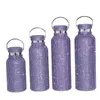 350/500/750ml Creative Colorful Diamond Thermos Bottles 304 Stainless Steel Water Bottle Vacuum Flask Thermos Cafe Cup Adult Gift WLL1581