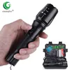 L2 Rechargeable Flashlight Tactical Flashlight Led Flashlight Use 18650 Battery Waterproof Portable Zoom Camping Light Meat Light J220713