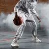Pantalons pour hommes 2022 Casual Hommes Breasted Tide Marque Basket-ball coréen Lâche Respirant Fitness Sports