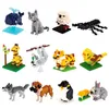 Party Favor Toys Favors for Kids i åldern 6 år och upp Mini Animals Building Block Set Goodie Väskor Priser Birthday Presents Drop D MxHome Ambyn