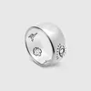 Fashion Band Ring 925 Silver Rings for Women Wedding Rings Men Designer Trendy Jewelry Width 4mm 6mm