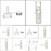 Other Smoking Accessories Osgree Smoking Accessory 14Mm Glass Water Pipe Adapter Wpa With Hydratube Tool Hubble Bubbler Attachment Fo Dhve5