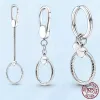 Новая популярная 925 пробы серебряная маленькая сумка Шарм держатель брелок для Pandora ювелирных изделий подарки женские модные аксессуары