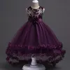 Mädchen Kleider Mädchen Prinzessin Stickerei Baby Blume Hochzeit Weihnachten Party Tutu Kleid Teenager Kinder Kinder Elegante Vestidos für 3-15 Jahre 220908