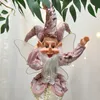 Christmas Decorations Elf Doll Toy Pendant Ornaments Decor Hanging On Shelf Standing Decoration Navidad Year Gifts 220908