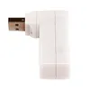 Haute Qualité Pour Ordinateur Portable PC Hub USB Rotation Splitter Mini Adaptateur 3 Ports Blanc