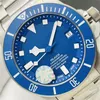 ZF Montre de Luxe Mens Watches 42mm 2824 Automatisk mekanisk rörelse stål relojes fodral lyxklocka armbandsur vattentät