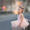 Mädchen Kleider Baby Mädchen Prinzessin Tutu Kleid Ärmelloses Kleinkind Kleinkind Puffy Ballett Kleid Schwarz Rosa Weiß Party Tanz Baby Kleidung 1-8Y 220908