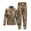 Shooting Shirt Pants Set Battle Dress Tactical BDU Combat Children Clothing Camouflage Adult Kid Child Uniform NO05-034