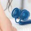 Elektriska fläktar Double Blade Portable Mini Handheld USB Återkylbara luftkylfläktar 3 Gear Justerbar för Home Room Mini Table Ventilador T220907