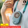 Electric Fans Fan Mini Portable Ventilador Hand Neck Fans Handheld Usb Rechargeable Folding Cooling Desk Small Hanging Air Conditioner Cooler T220907