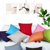 Pillow Solid Colorful 100% Cotton Thin Twill Khaki Throw Case El Chair Cover For Sofa Home Decor 45x45 40x40 50 60 70