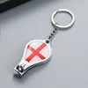 Flagg Nail Clipper Multifunktionell flask￶ppnare Keychain Souvenir Present Key Chain Keyring