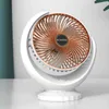 Electric Fans Rechargeable Battery Operated desktop Fan Air Circulating USB Fan Portable for Home dormitory Outd Camping Tent Beach T220916