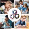 Декомпрессионная игрушка магнитные кольца Fidget Toys Pack Idea Idea ADHD Spinner для тревожно -рельефной терапии и подростки дети 12 14 лет MXHOME AMQO3