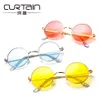 Занавес 2020 Классические круглые очки солнцезащитные очки корейская версия ретро мужские женские солнцезащитные солнцезащитные шерсти Lunettes de S3128