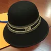 여자 디자이너 편지 자수 여자 버킷 모자 숙녀 공식적인 드레스 Fedora Beanies Panama Caps Casquett